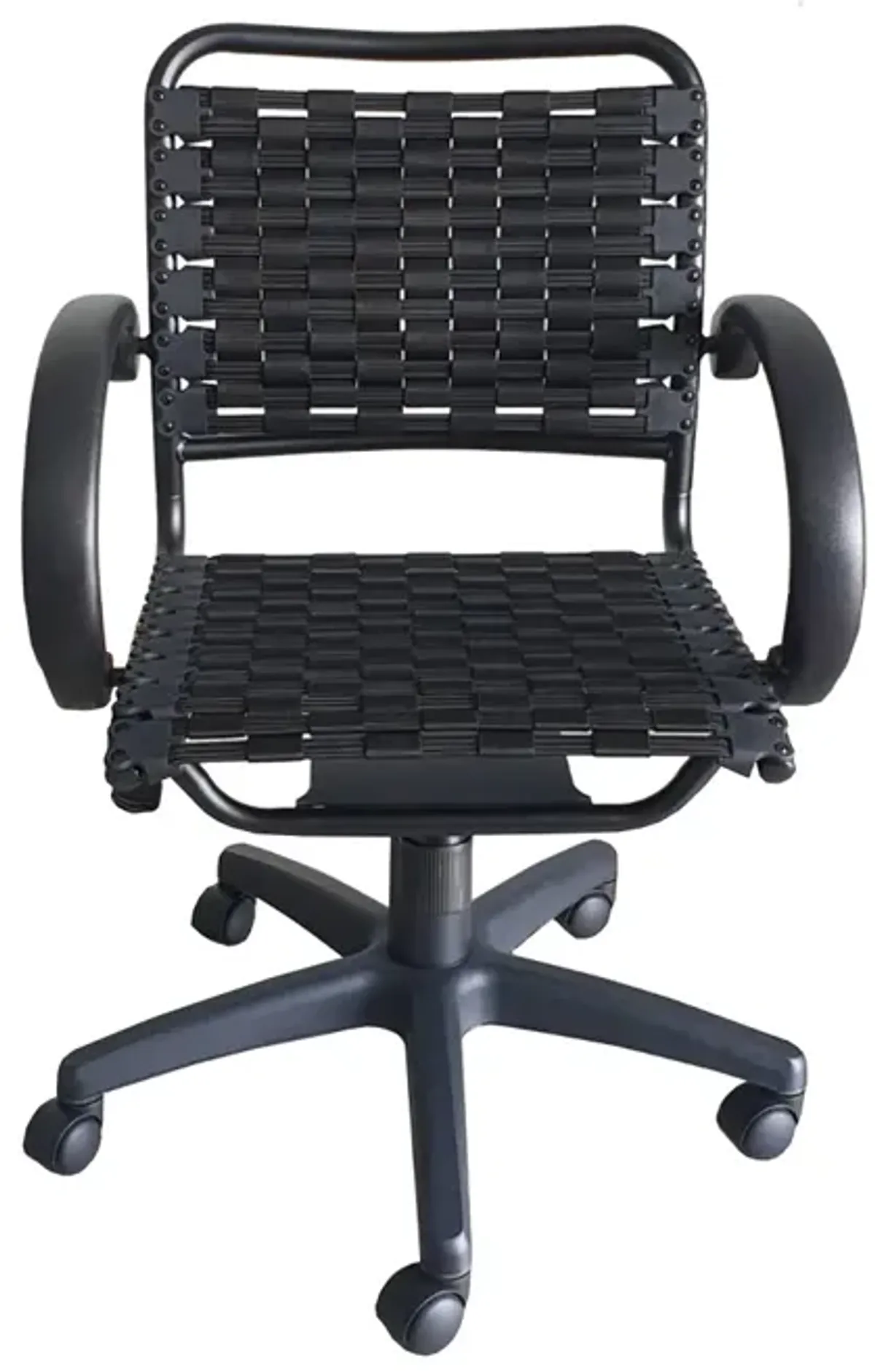 Bungee Arm Office Chair With Black Coating