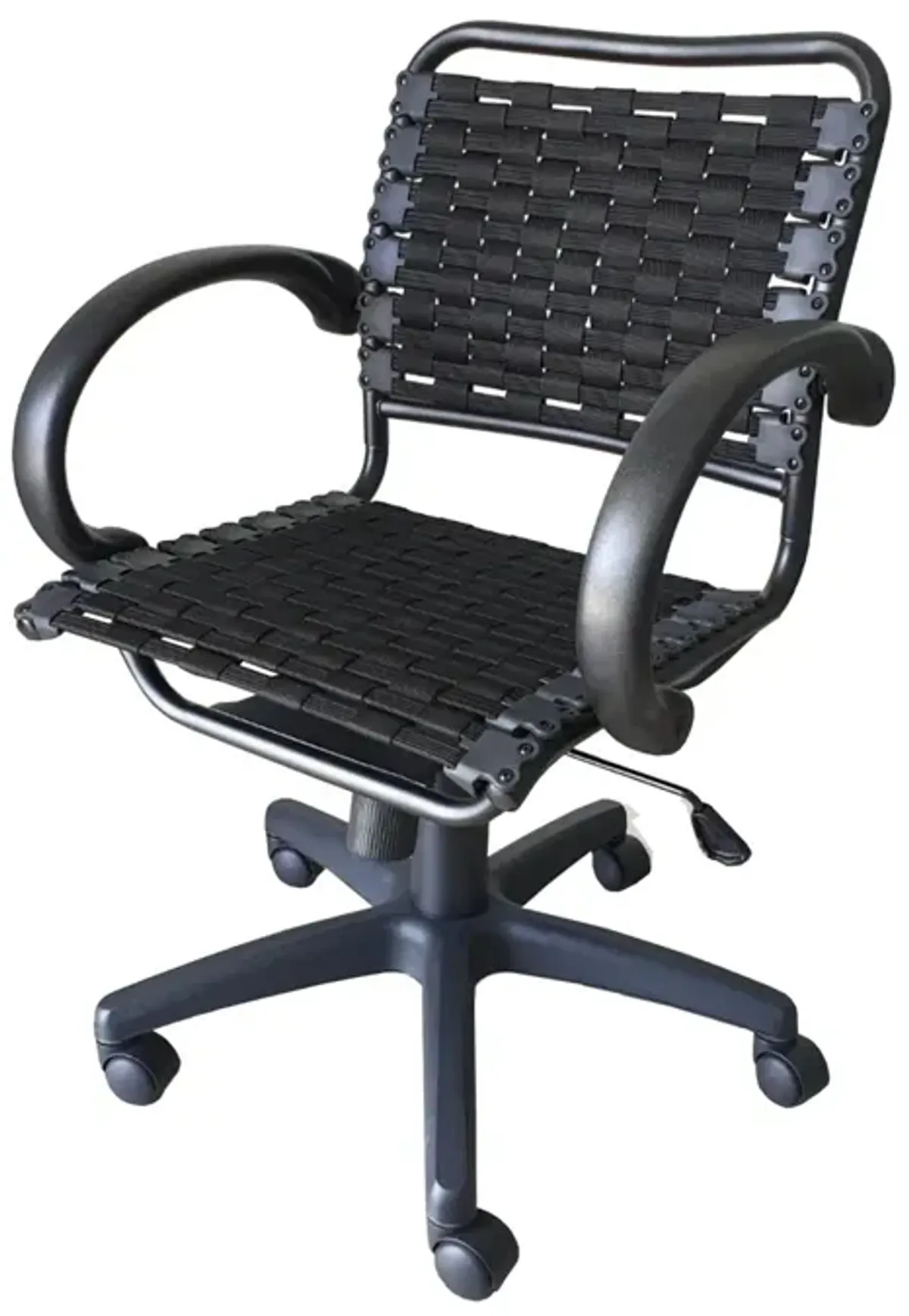 Bungee Arm Office Chair With Black Coating