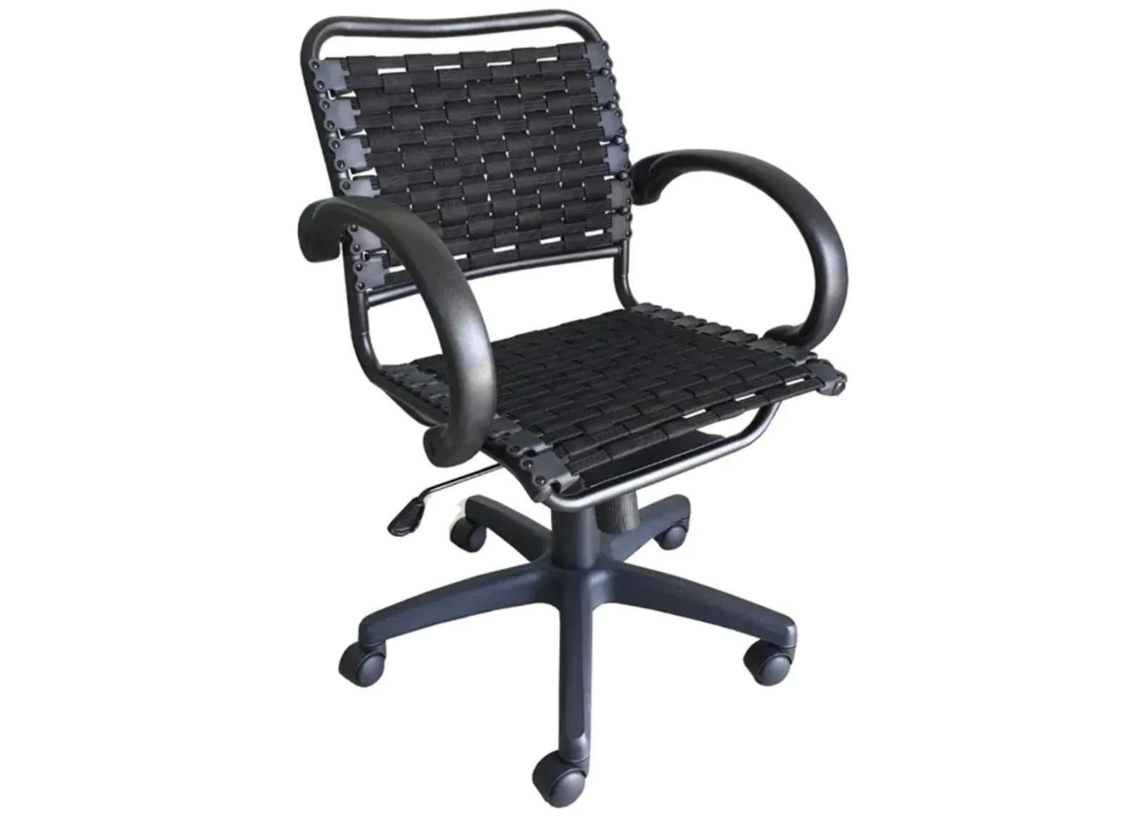 Bungee Arm Office Chair With Black Coating