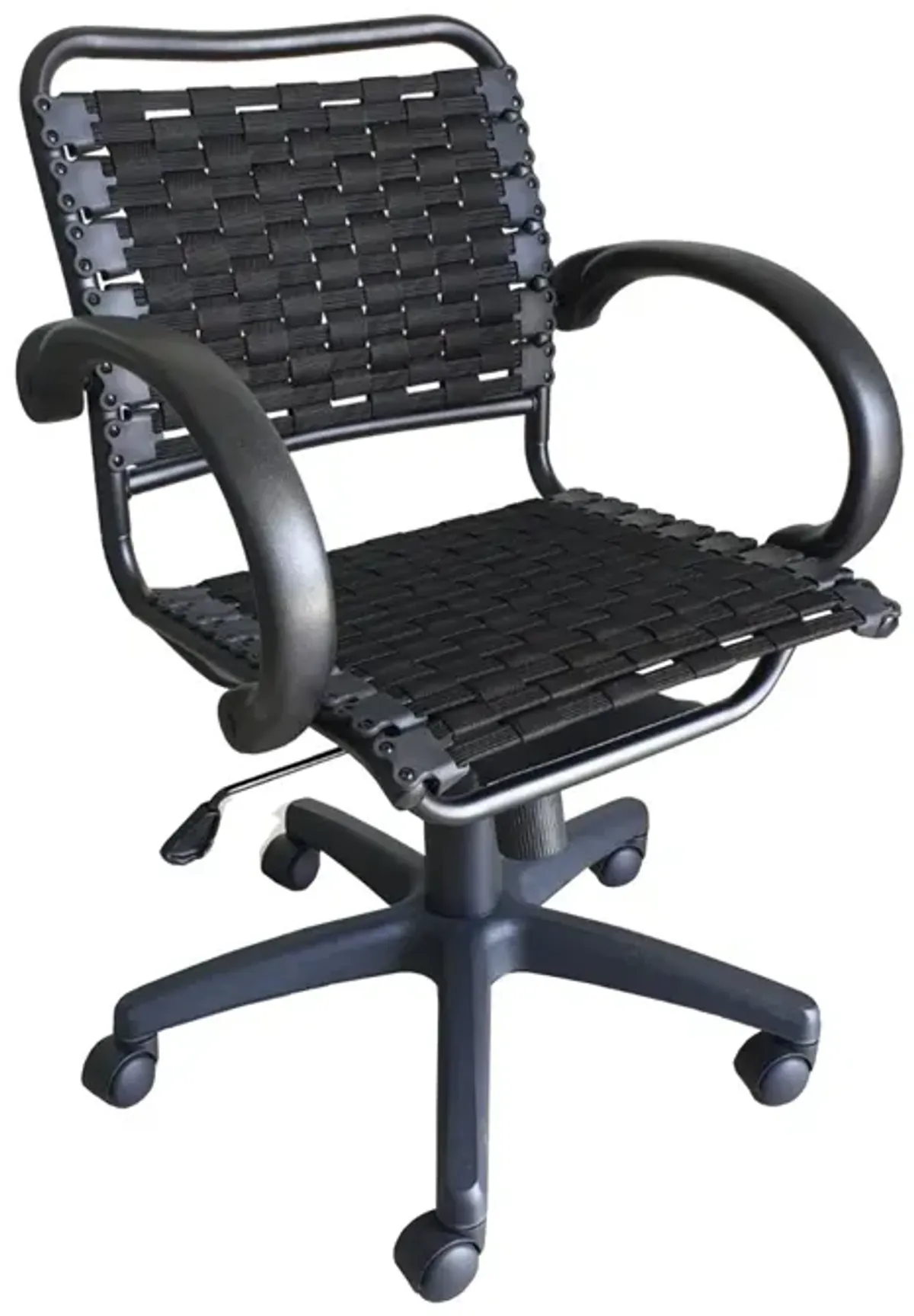 Bungee Arm Office Chair With Black Coating