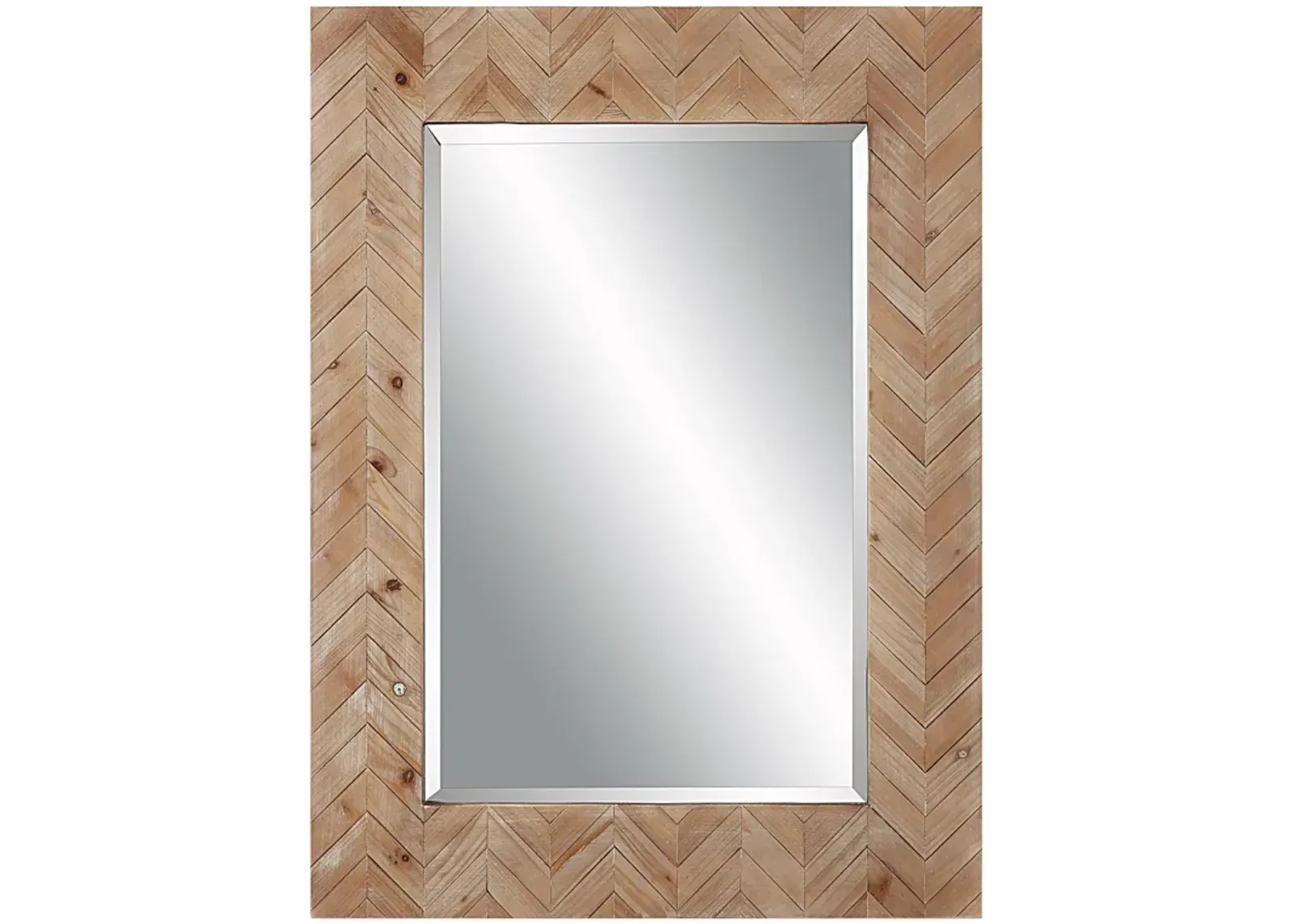 Demetria Wooden Mirror