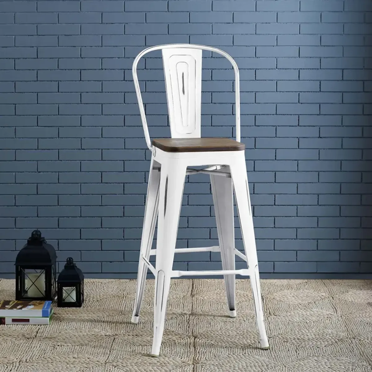 Promenade Metal Bar Stool