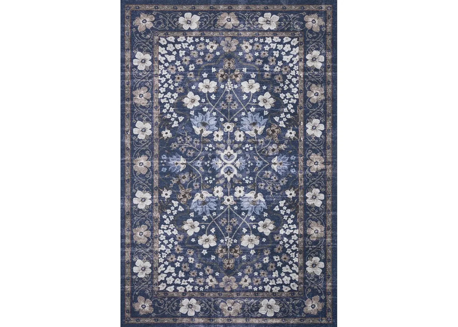 Palais PAL02 Navy 3'9" x 5'9" Rug