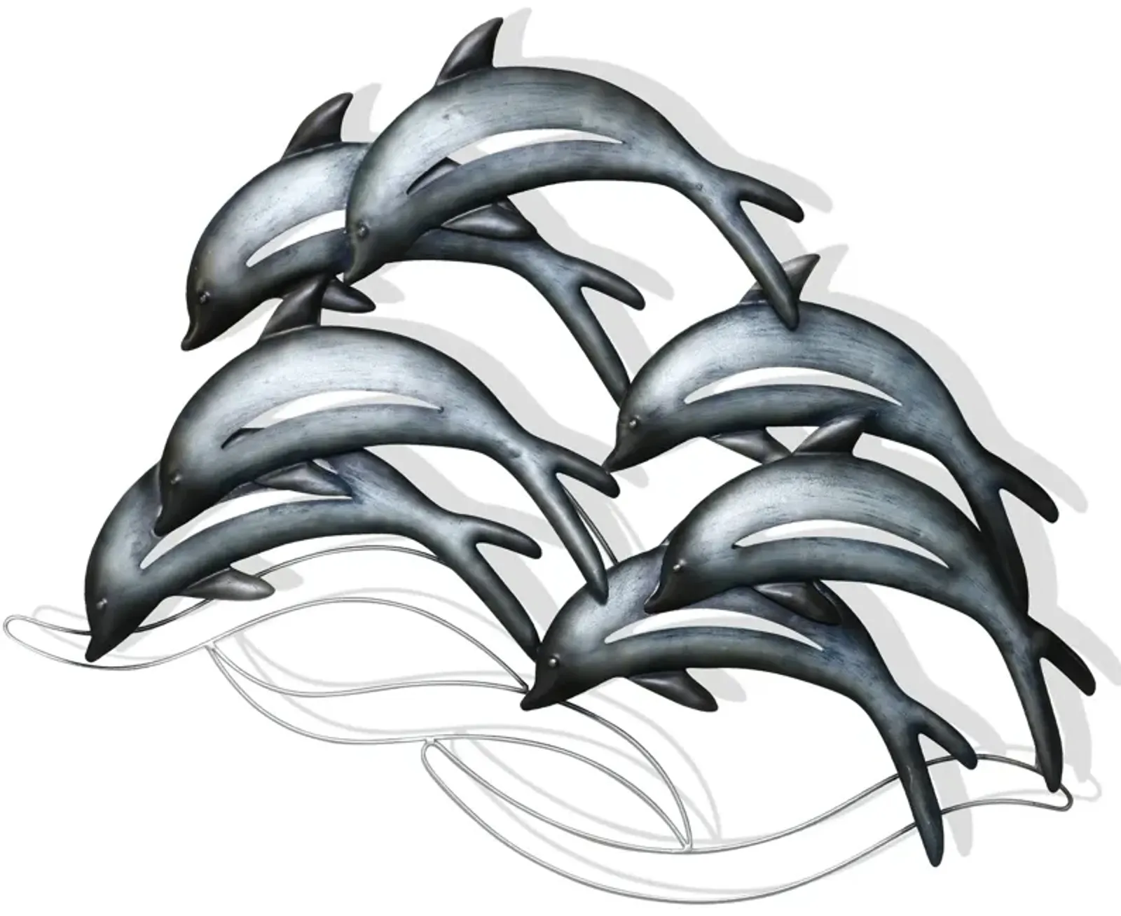 Dolphin School Wall Art