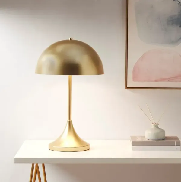 Streamdale Bryson Dome-Shaped 2-Light Metal Table Lamp