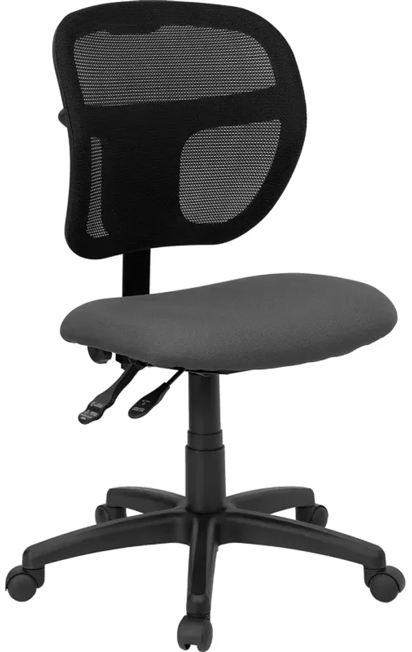 Pellen Mid-Back Mesh Swivel Task Office Chair with Back Height Adjustment