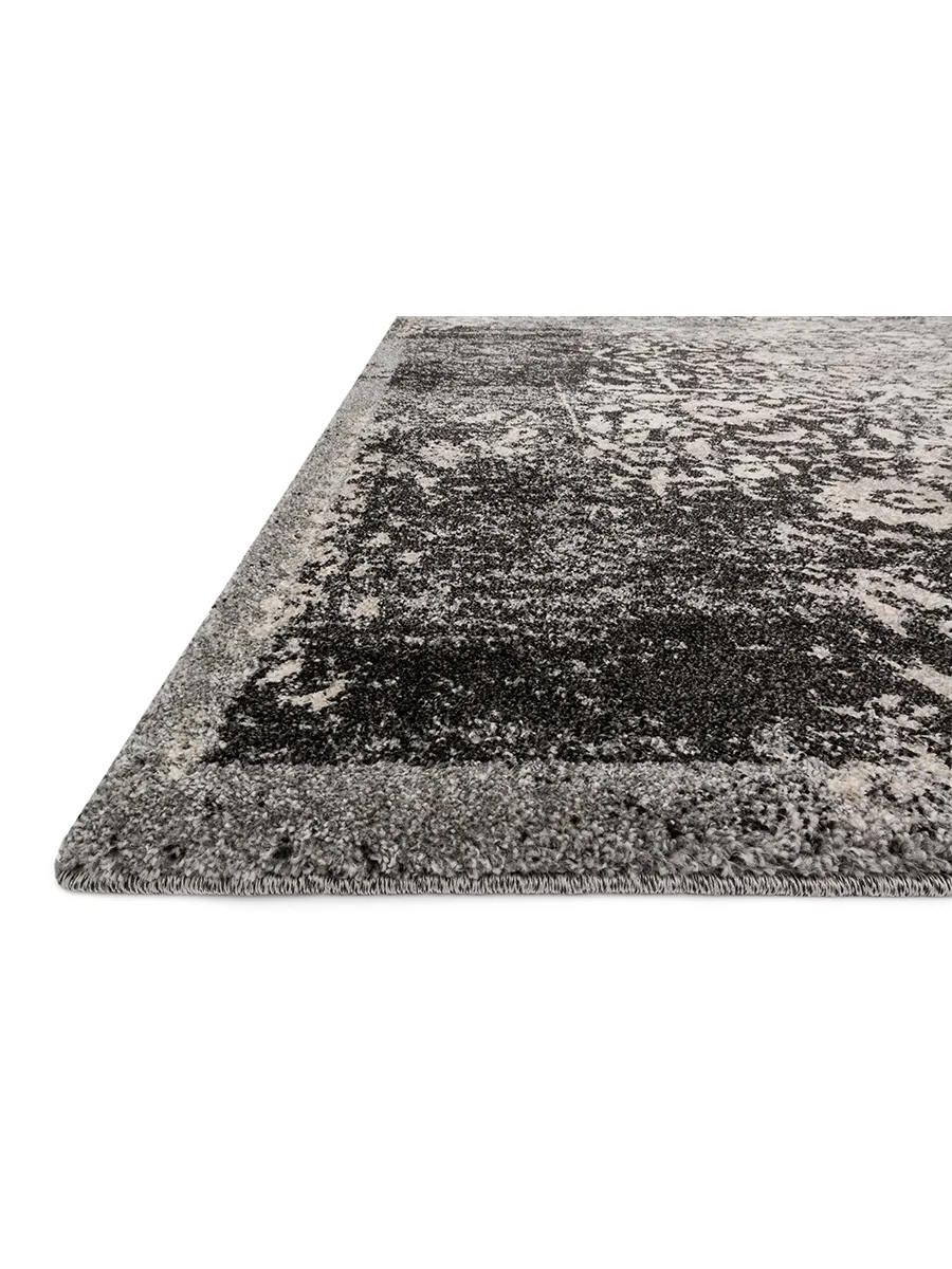 Emory EB01 Black/Ivory 7'7" x 10'6" Rug