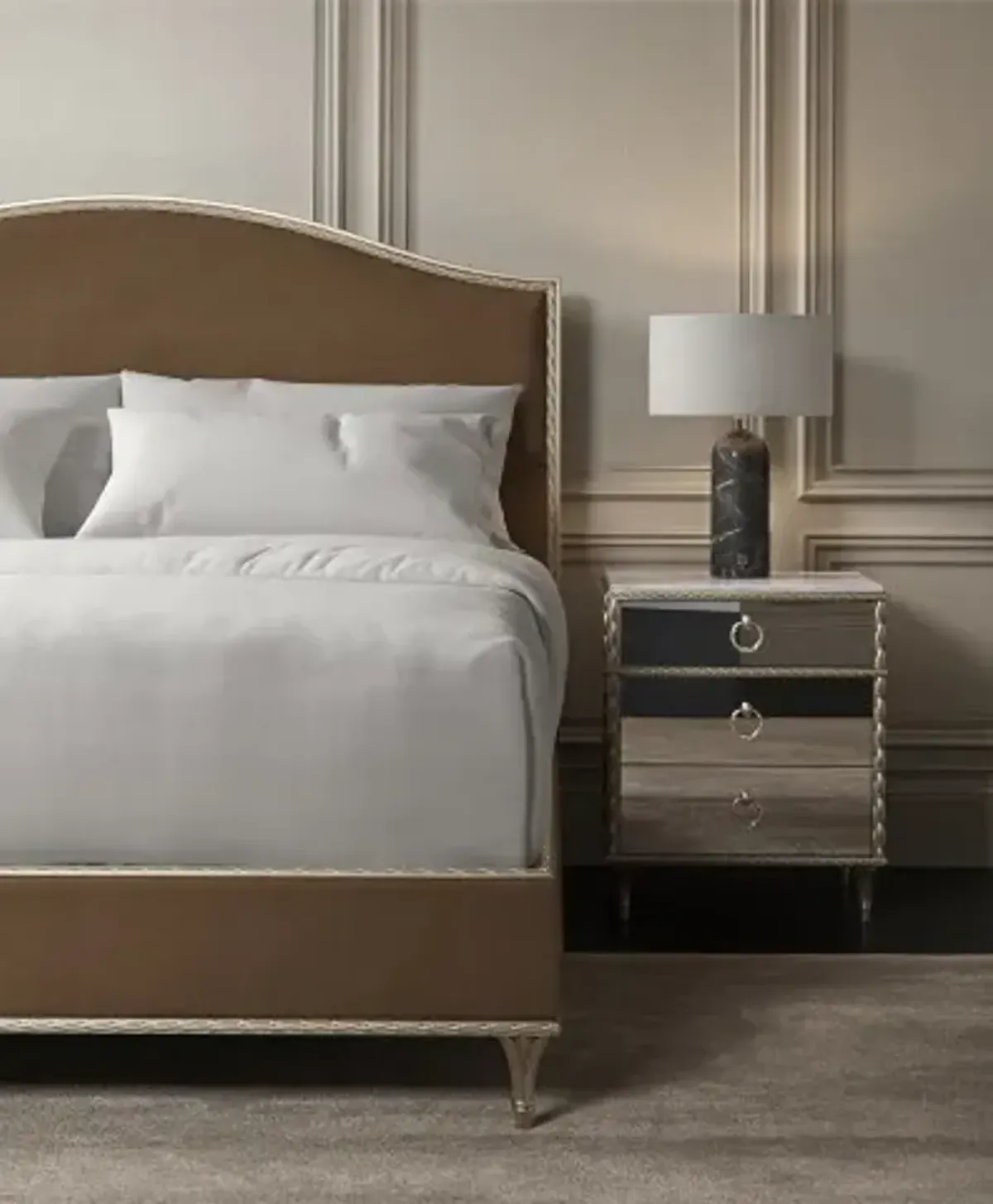 Fontainebleau Platform King Bed