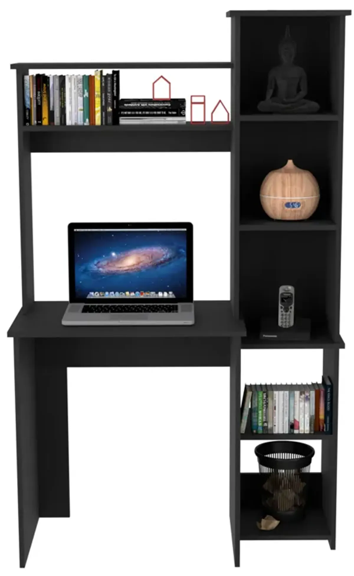 Desk Logan, Office, Black