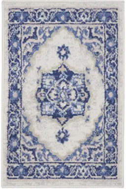 Ivory/Blue color