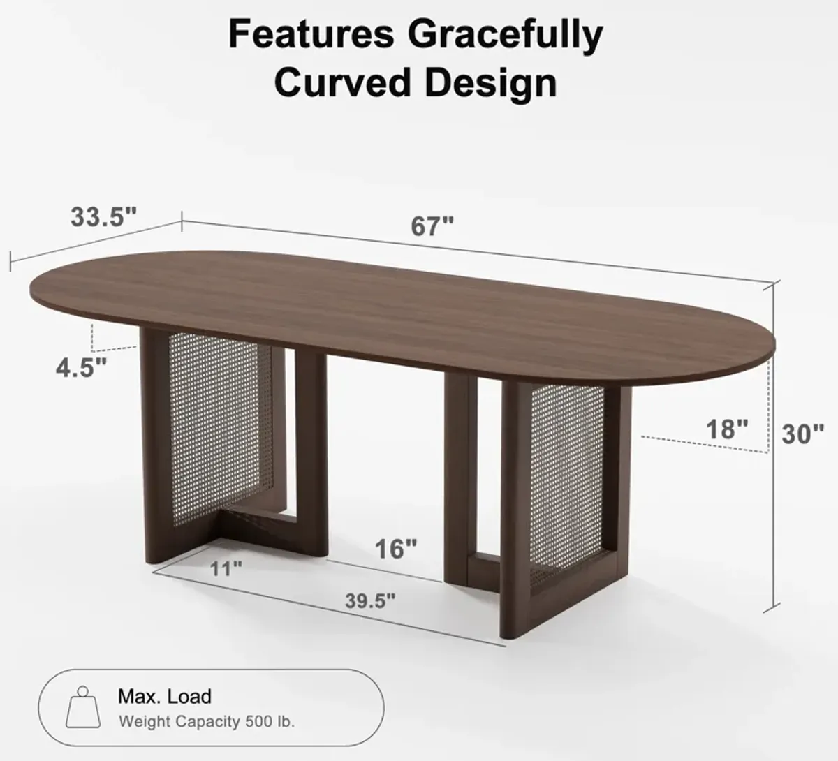 79 Cinna Natural Oak Wood Oval Dining Table (Seats 8)