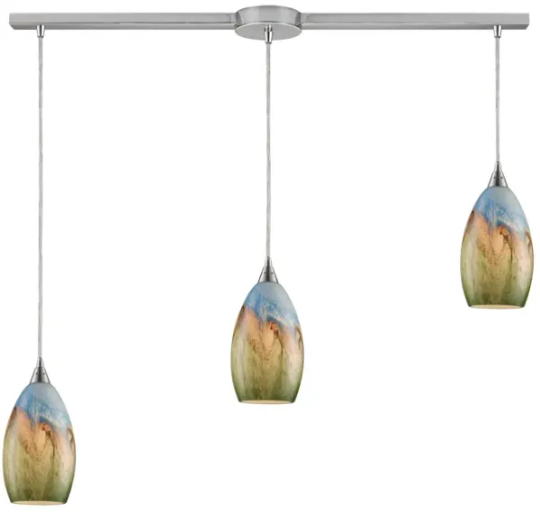 Geologic 36" Wide Mini Pendant