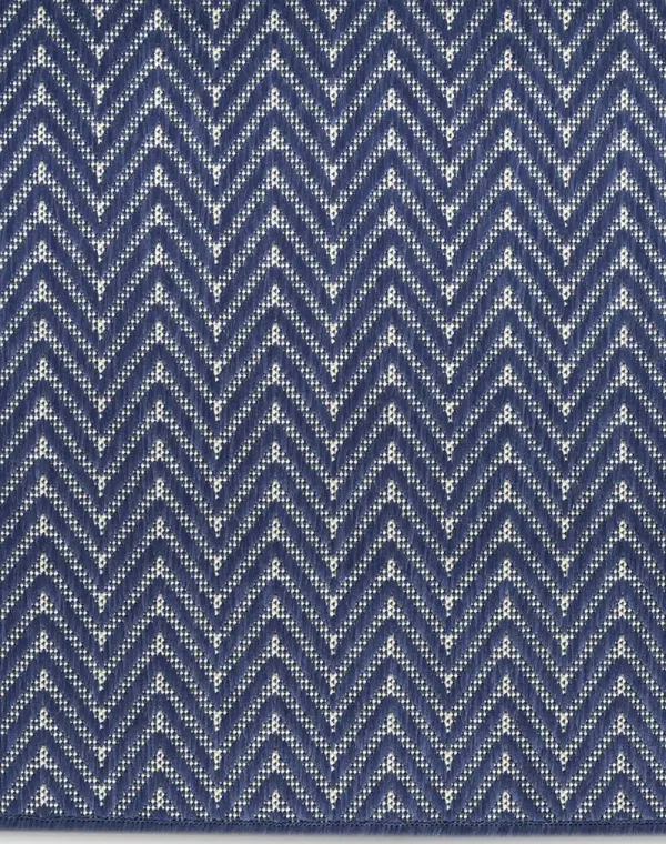 Horizon Indoor/Outdoor HOZ02 Navy 5' x 7' Rug