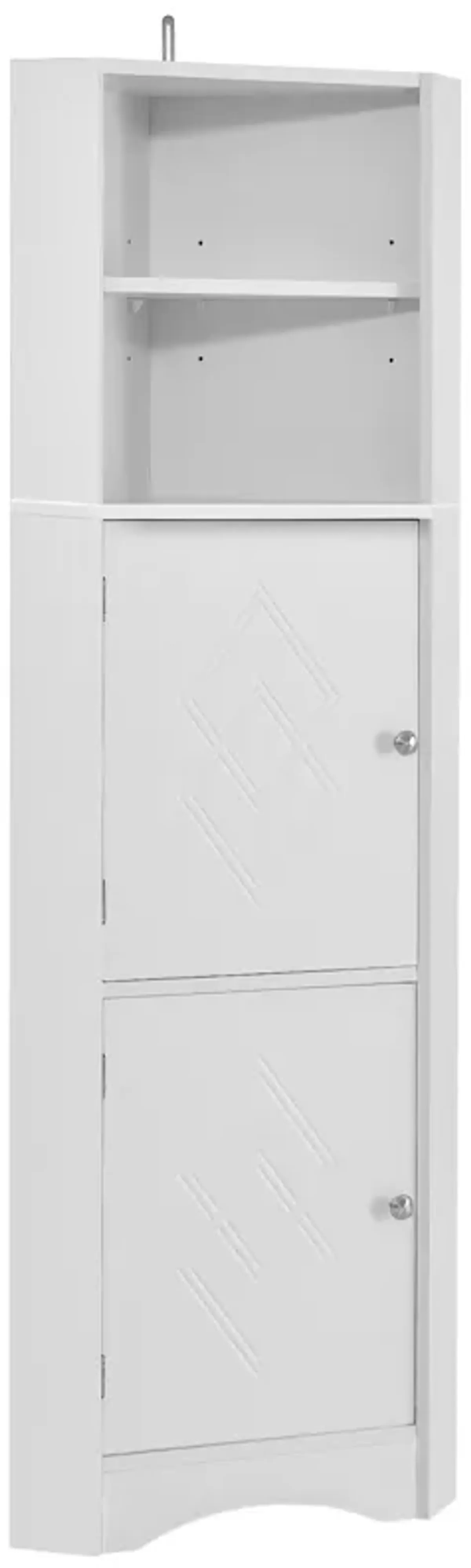 Merax Freestanding Bathroom Storage Cabinet with Doors