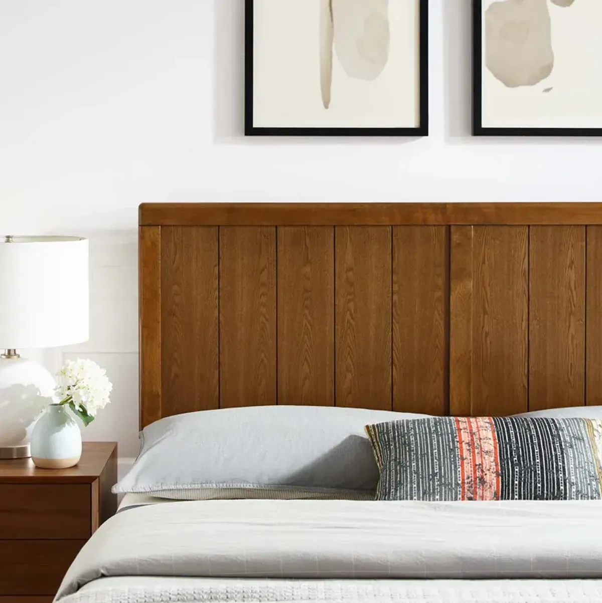 Modway - Robbie King Wood Headboard