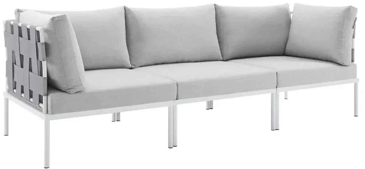 Modway - Harmony Sunbrella® Outdoor Patio Aluminum Sofa