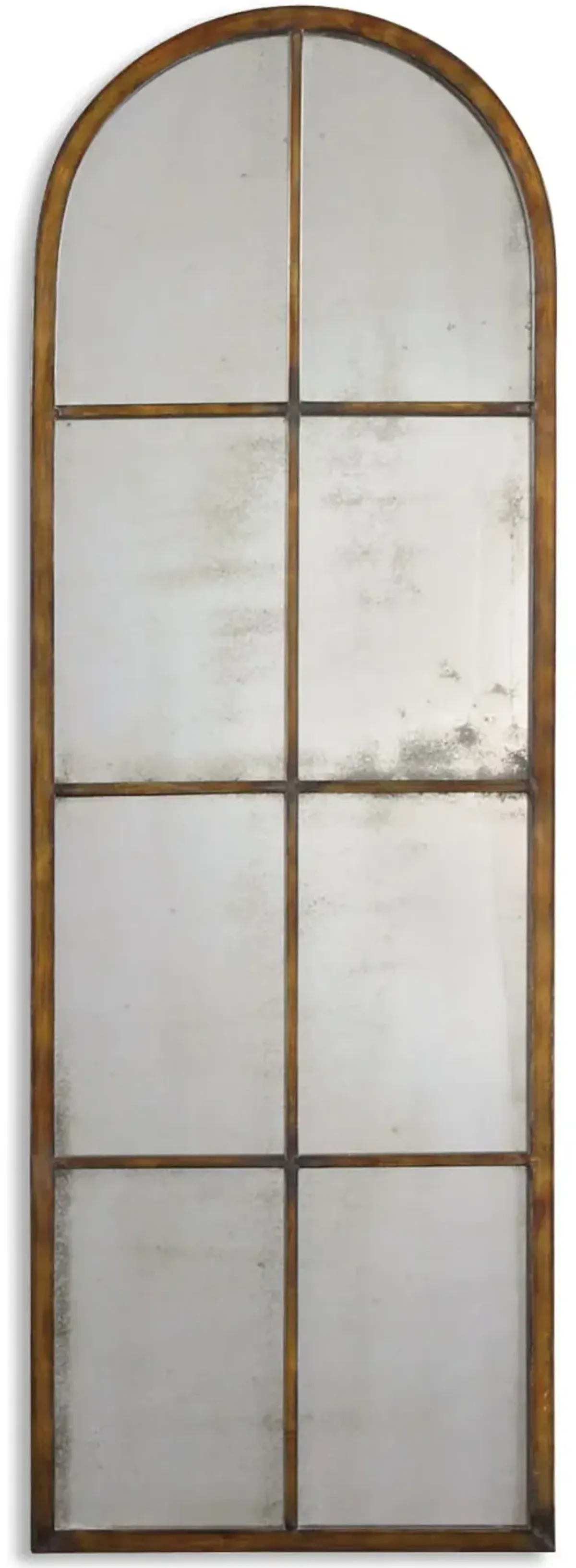 Uttermost Amiel Arched Brown Mirror