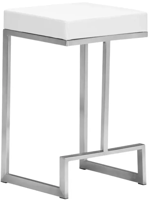 Belen Kox Counter Stool (Set of 2), White, Belen Kox