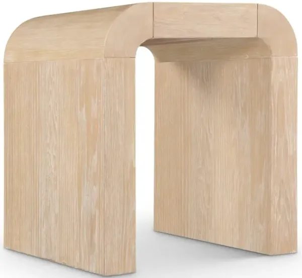 Meridian Furniture Toulon Natural Oak Veneer End Table