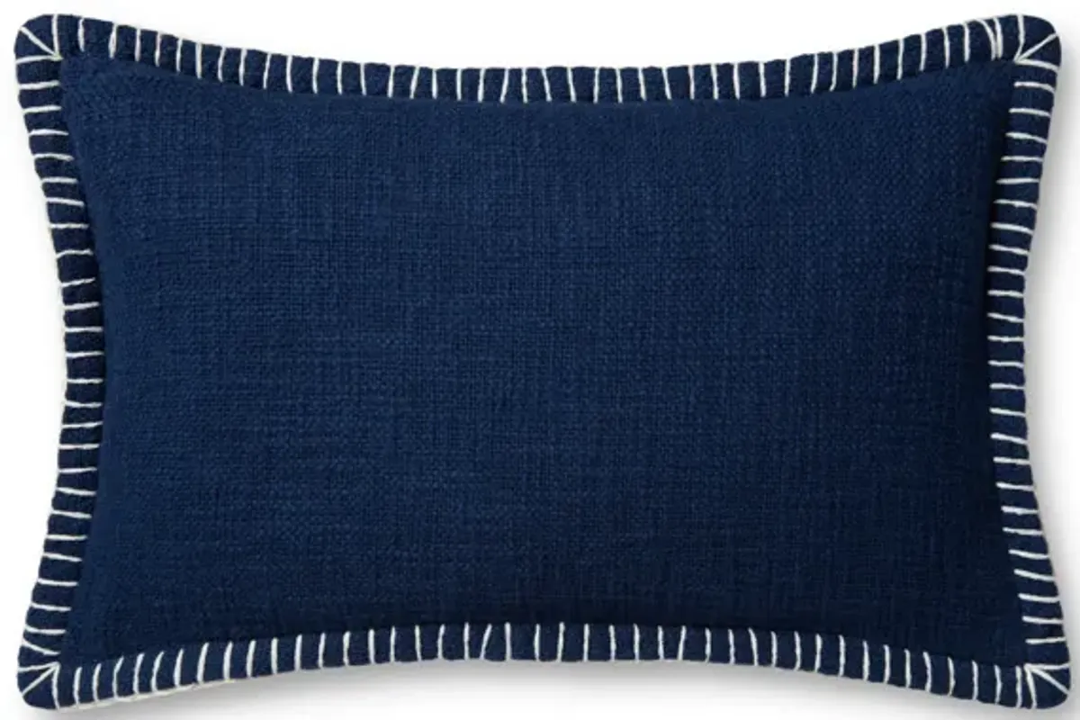 PLL0109 Navy 13''x21'' Poly Pillow