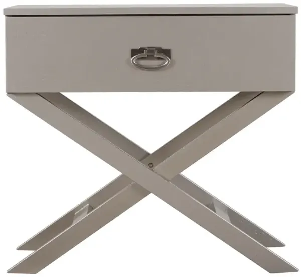 Xavier 1-Drawer Nightstand (25 in. H x 16 in. W x 27 in. D)
