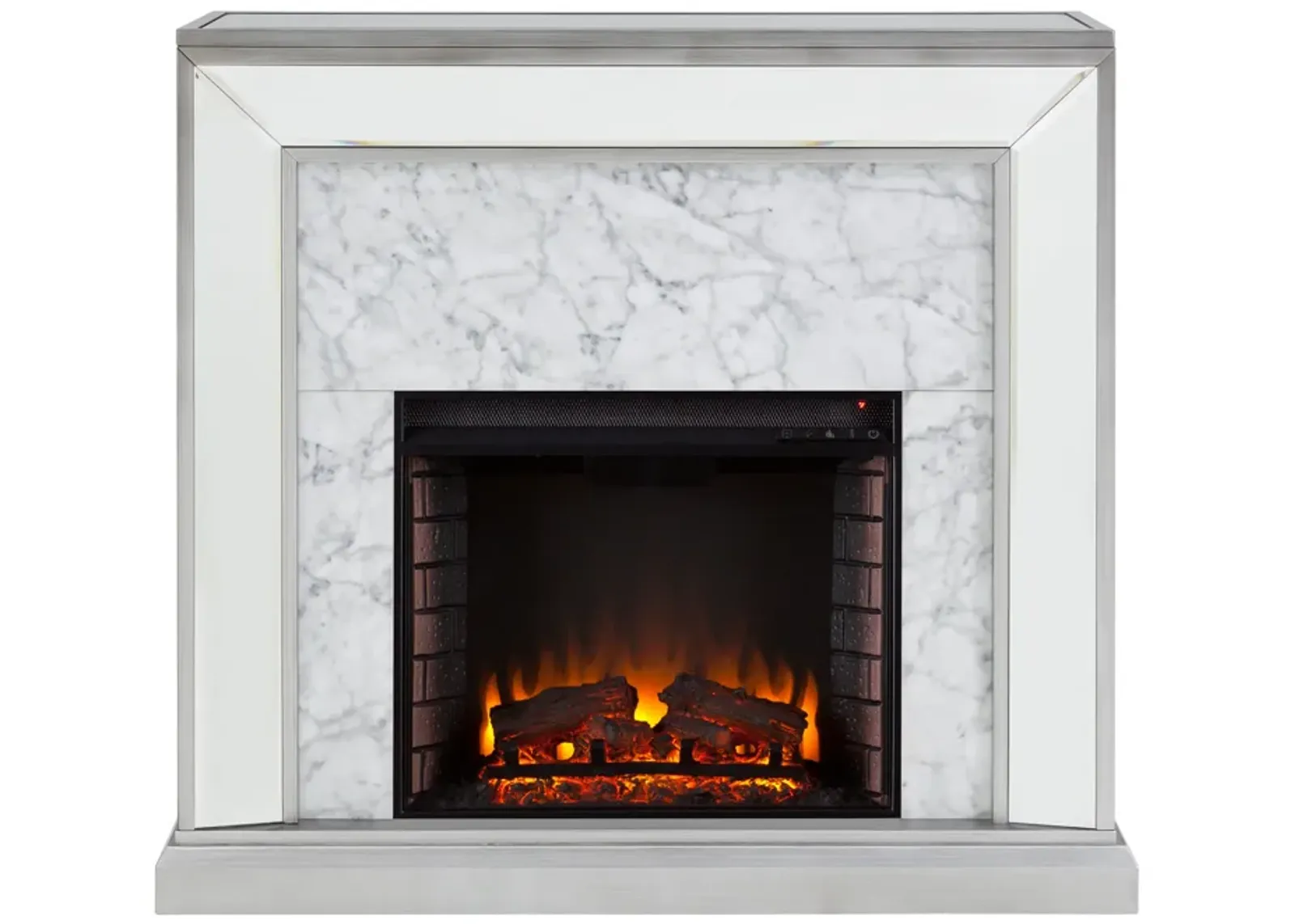 Penryn  Fireplace Mirrored