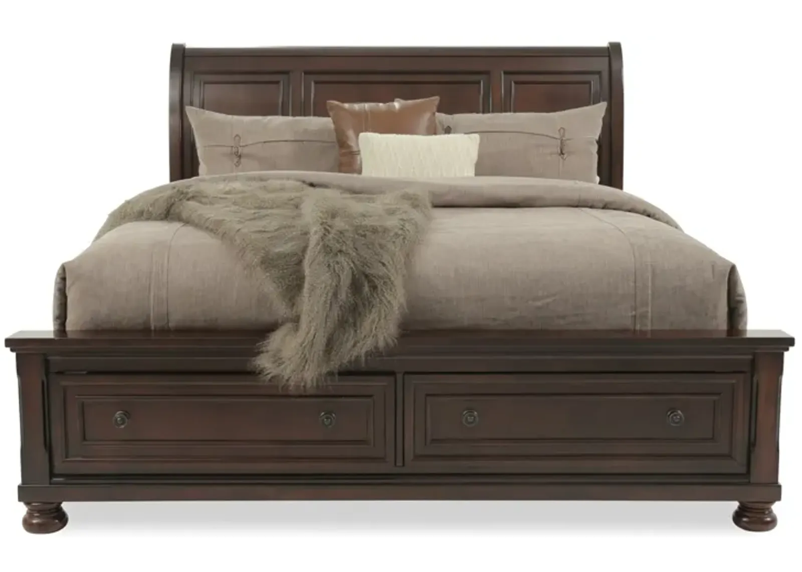 Porter California King Storage Sleigh Bed