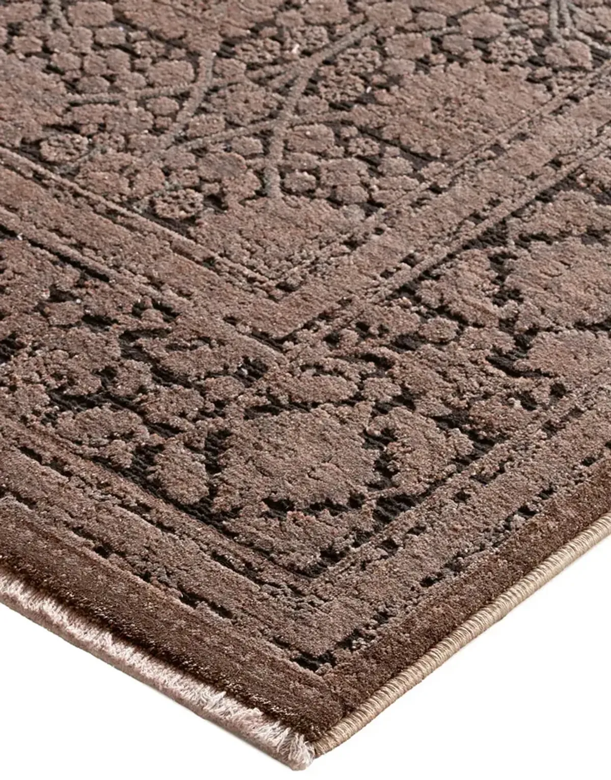 Vizcia VZ1 Brown 2'6" x 7'8" Rug