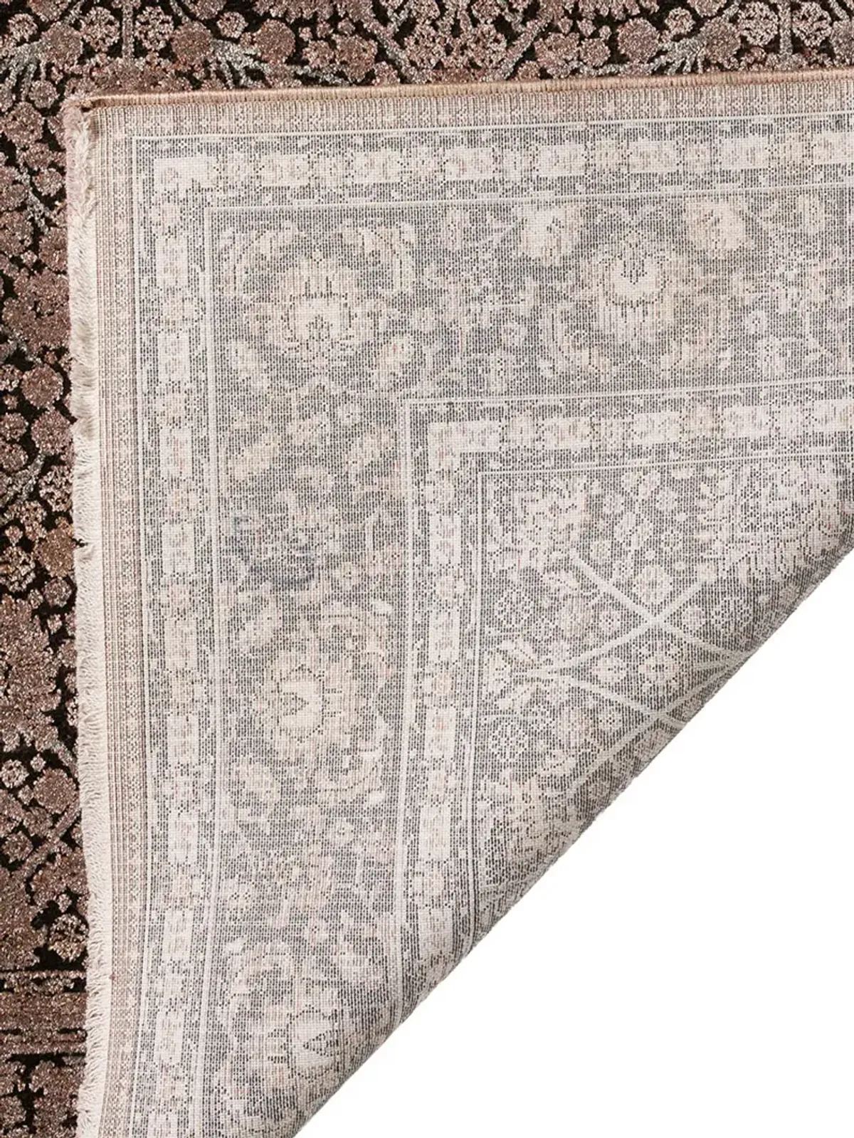 Vizcia VZ1 Brown 2'6" x 7'8" Rug