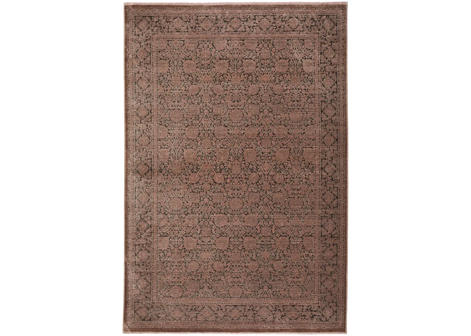 Vizcia VZ1 Brown 2'6" x 7'8" Rug