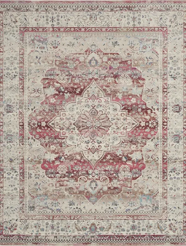 Vintage Kashan VKA07 Red/Ivory 7'10" x 9'10" Rug