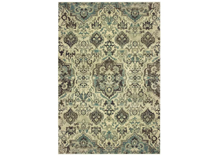 Raleigh 9'10" x 12'10" Ivory Rug