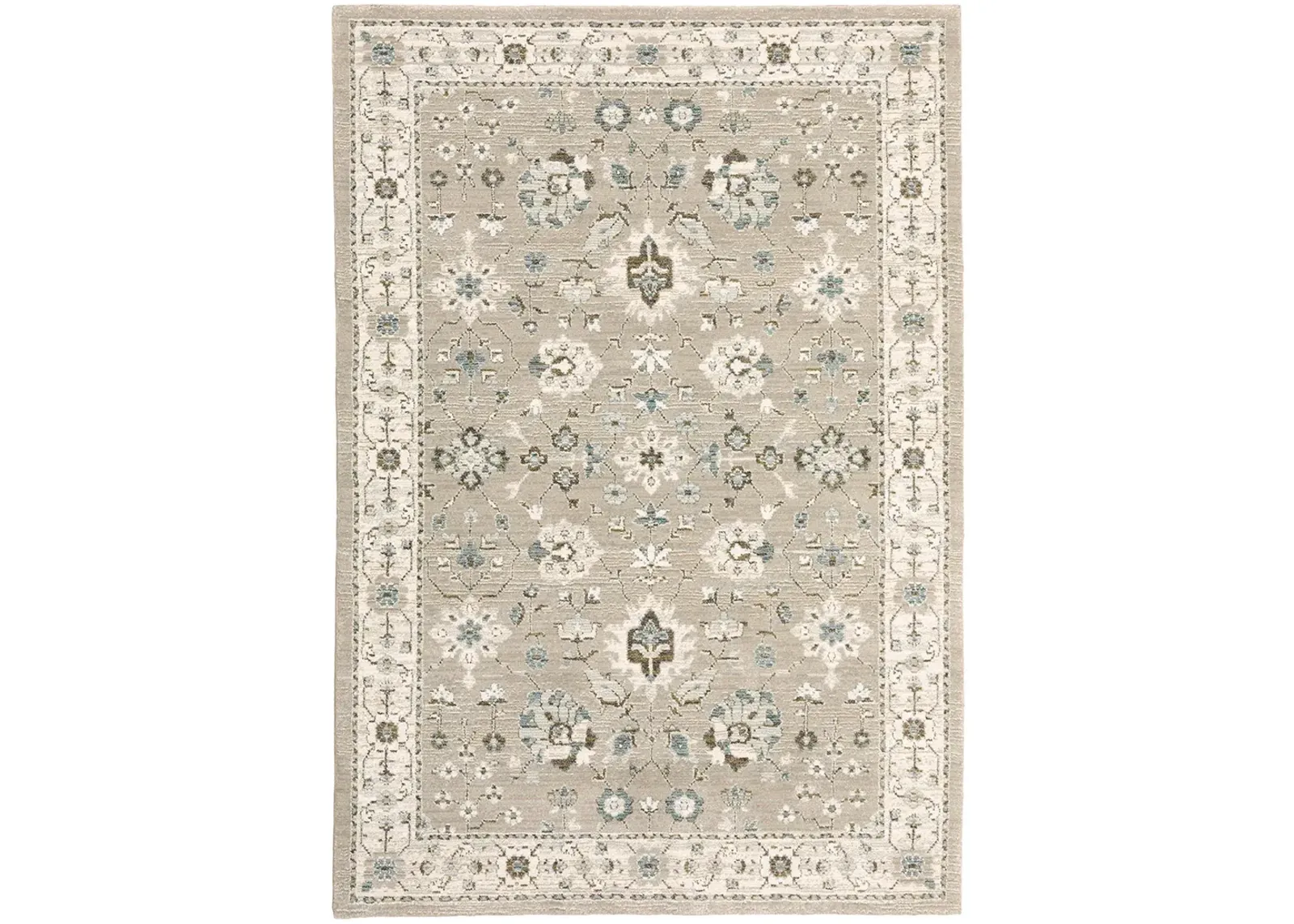 Andorra 6'7" x 9'6" Beige Rug