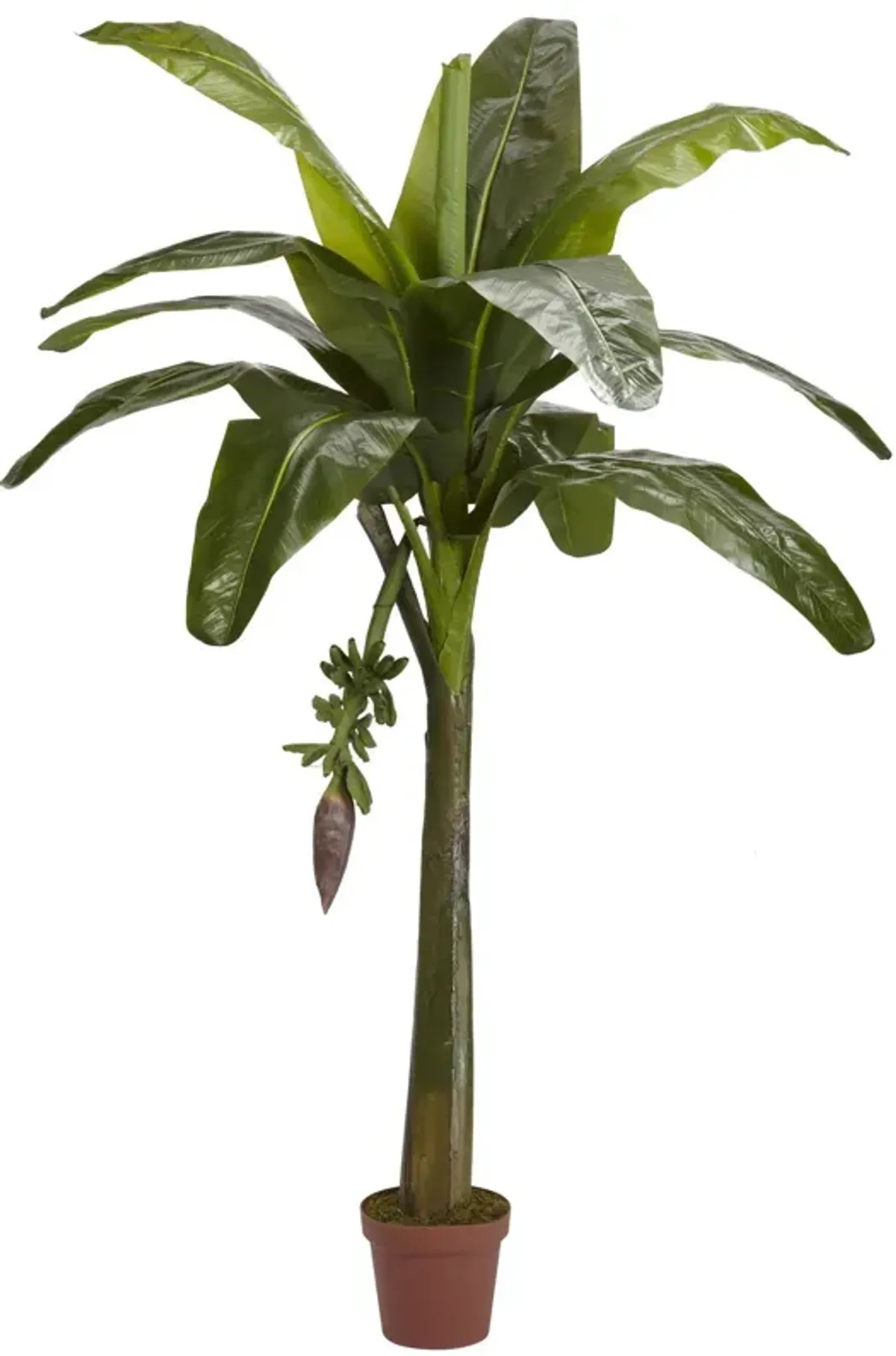 Nearly Natural 6-ft Banana Tree (Real Touch)