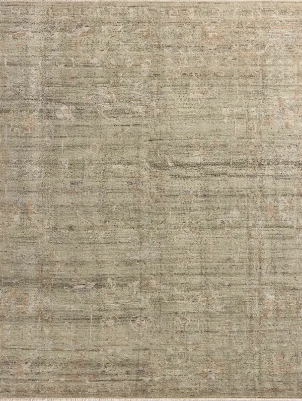 Abigail ABI05 Green/Multi 7'9" x 9'9" Rug by Magnolia Home by Joanna Gaines x Loloi