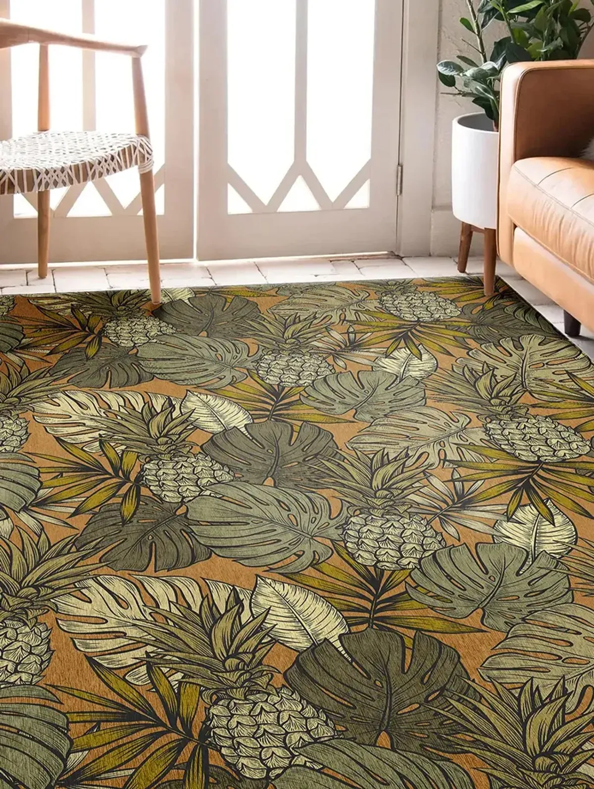 Tropics TC11 Clay 30" x 46" Rug