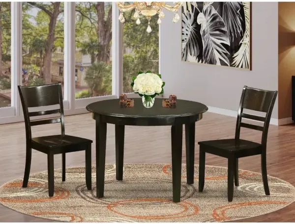 3 PC Kitchen Table set-Kitchen Table and 2 Kitchen Chairs