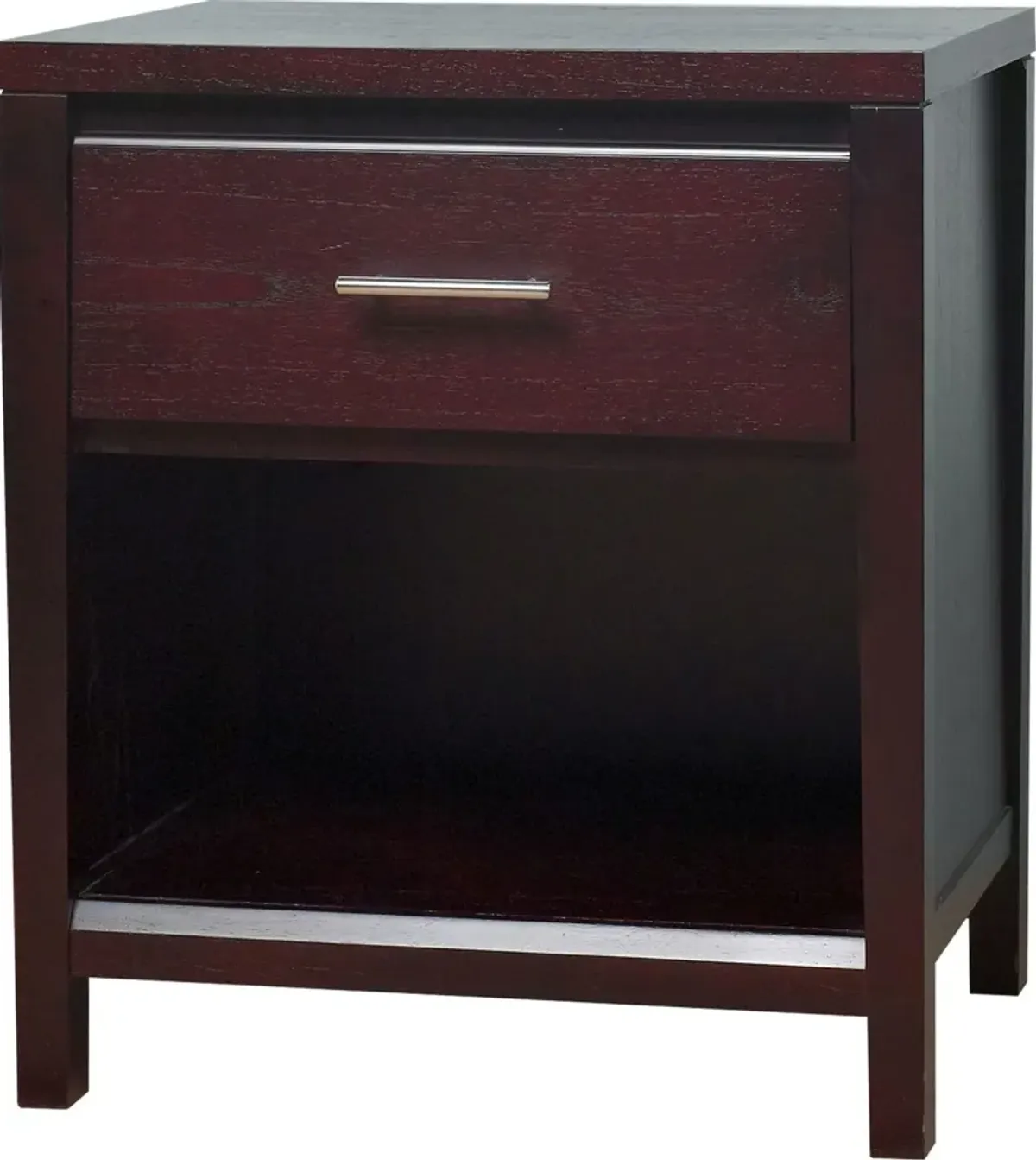 Nevis One Drawer Nightstand in Espresso