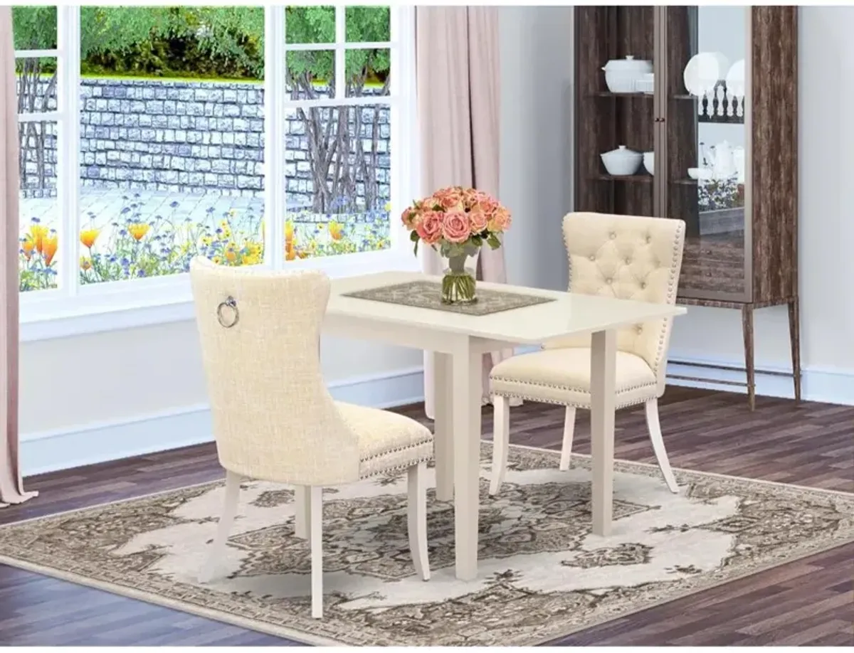 3-PIECE MODERN DINING TABLE SET