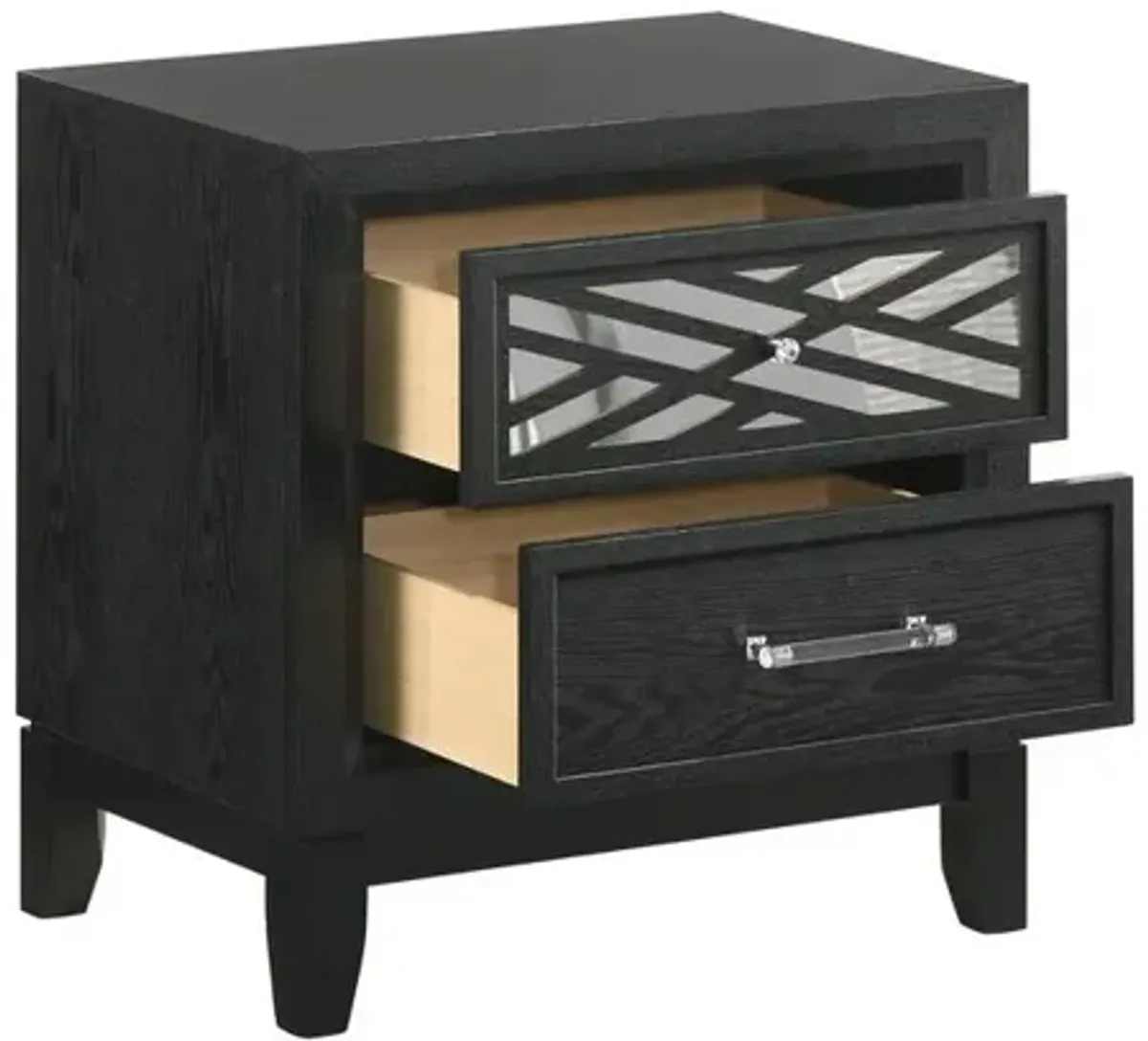 New Classic Furniture Obsidian Nightstand-Black