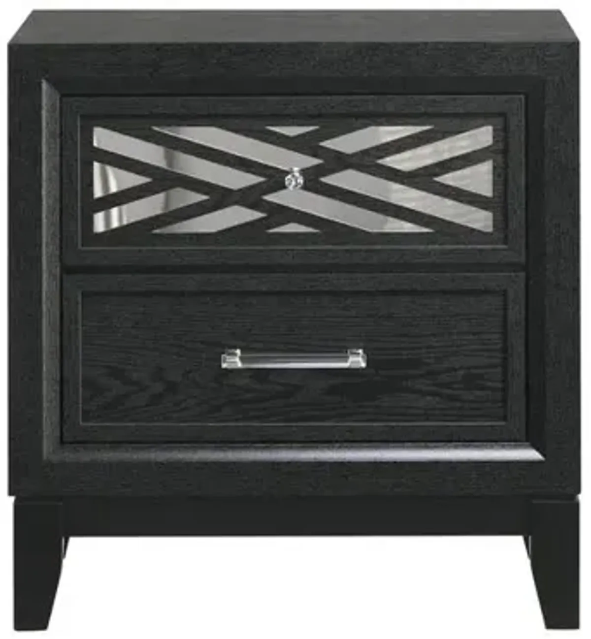 New Classic Furniture Obsidian Nightstand-Black