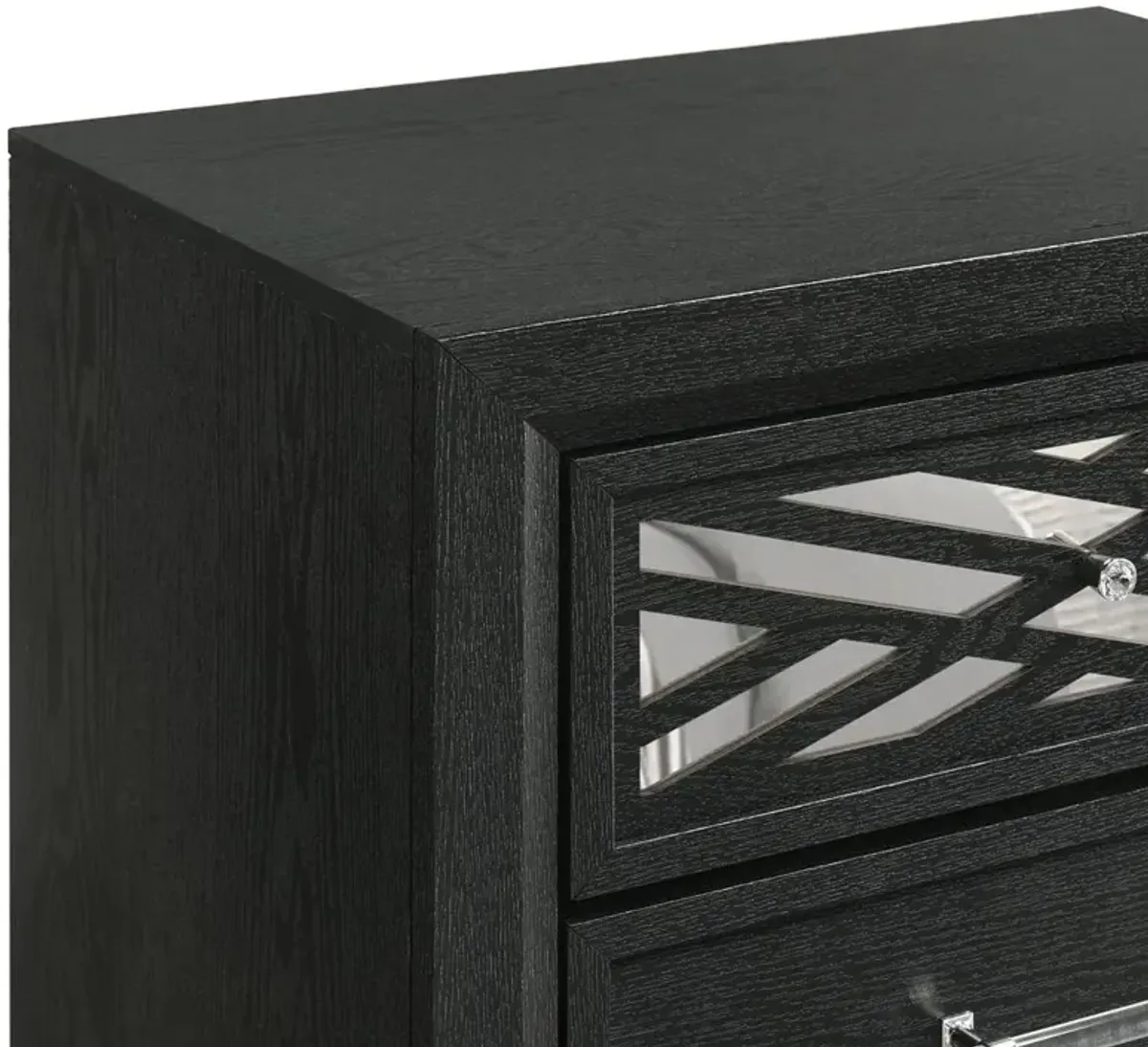 New Classic Furniture Obsidian Nightstand-Black