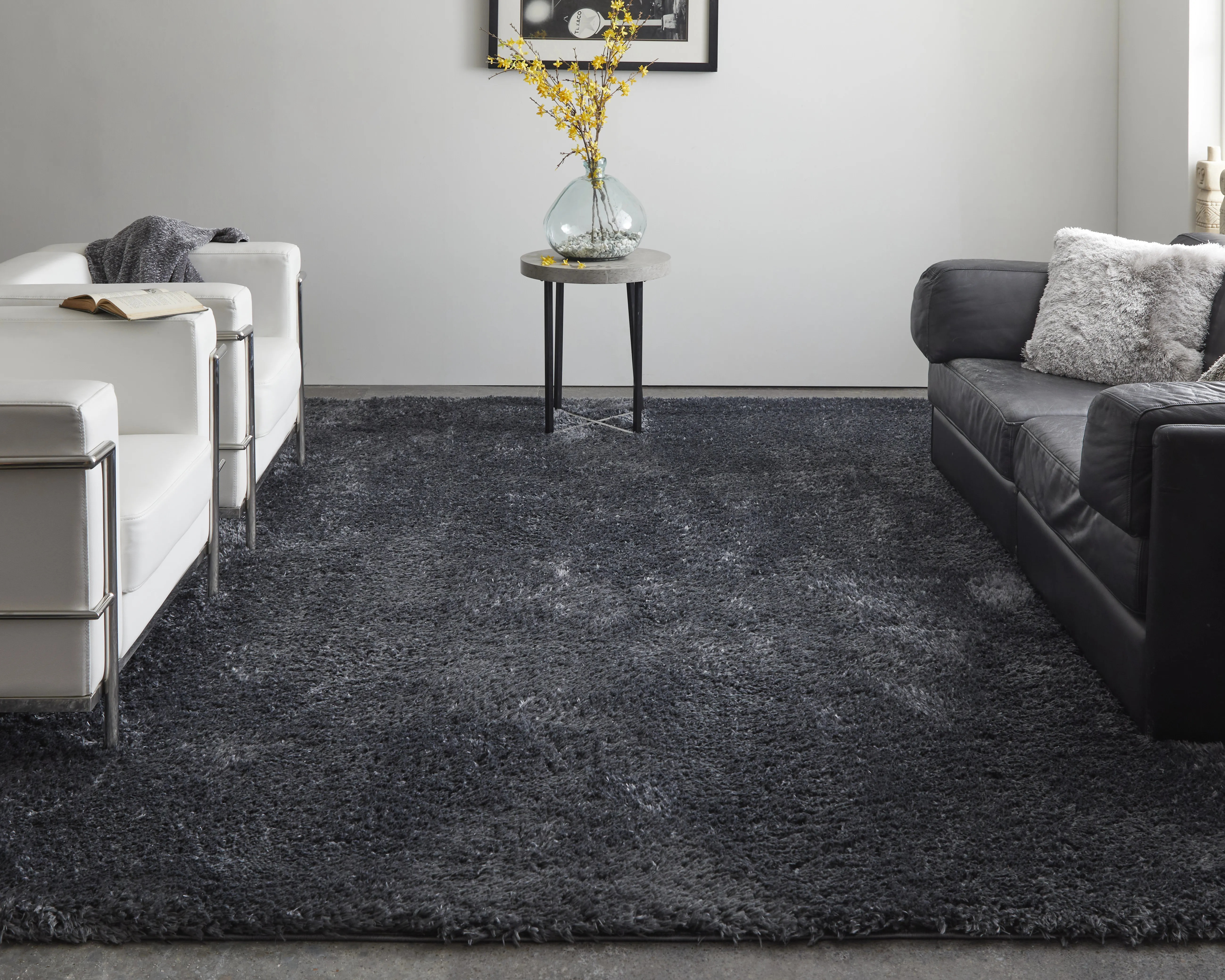 Darian 39K0F Black 5' x 8' Rug