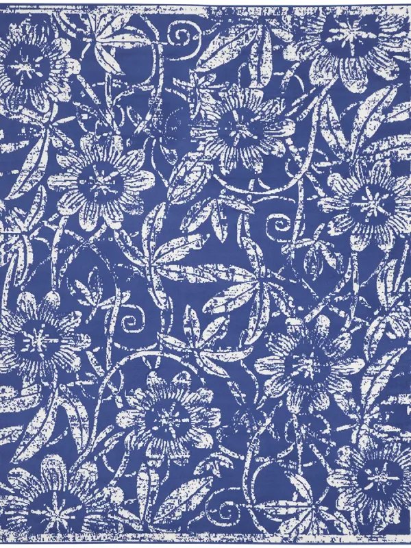 Whimsicle WHS05 Navy 7' x 10' Rug