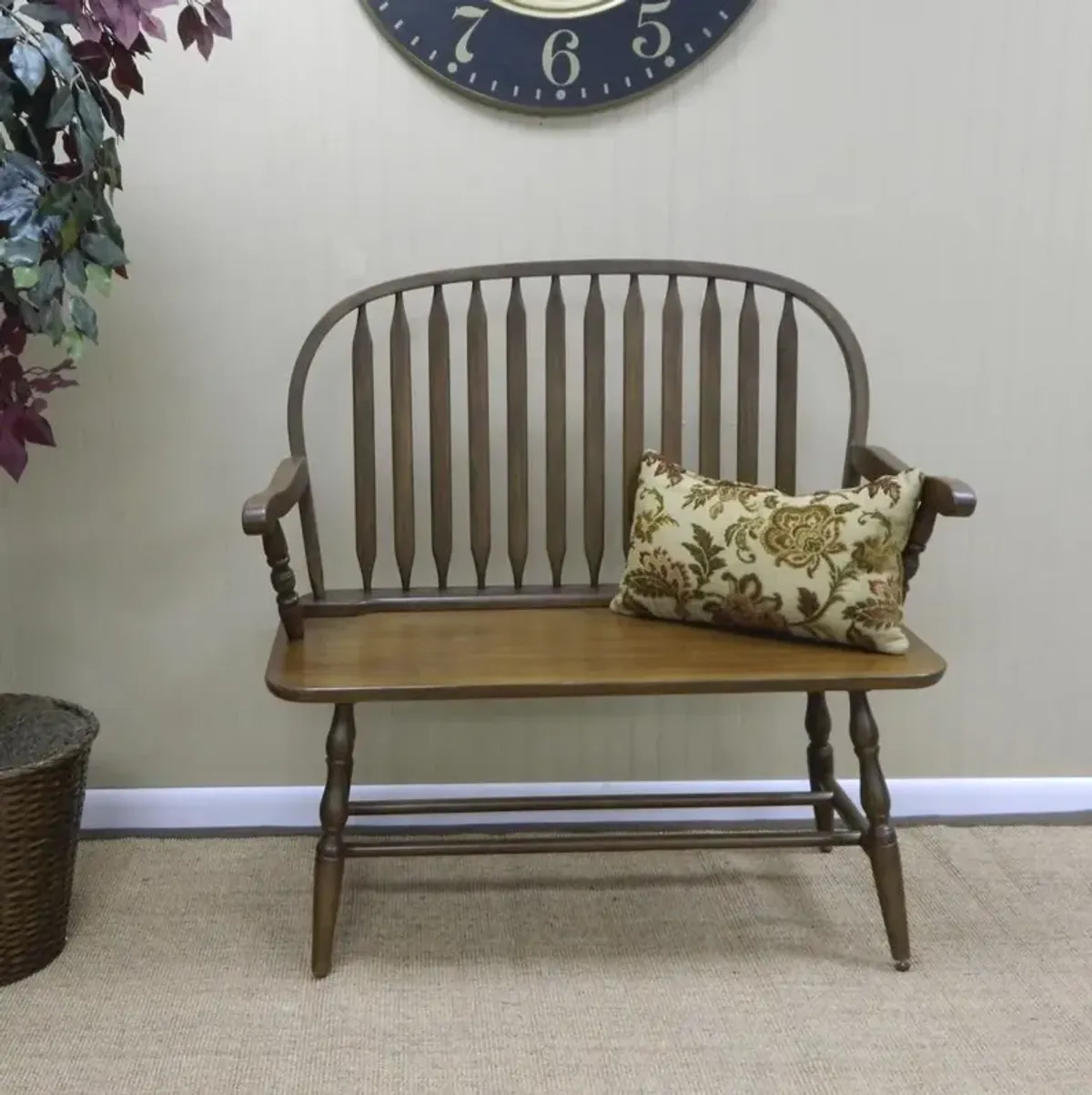 Carolina Living Windsor Bench - American Oak