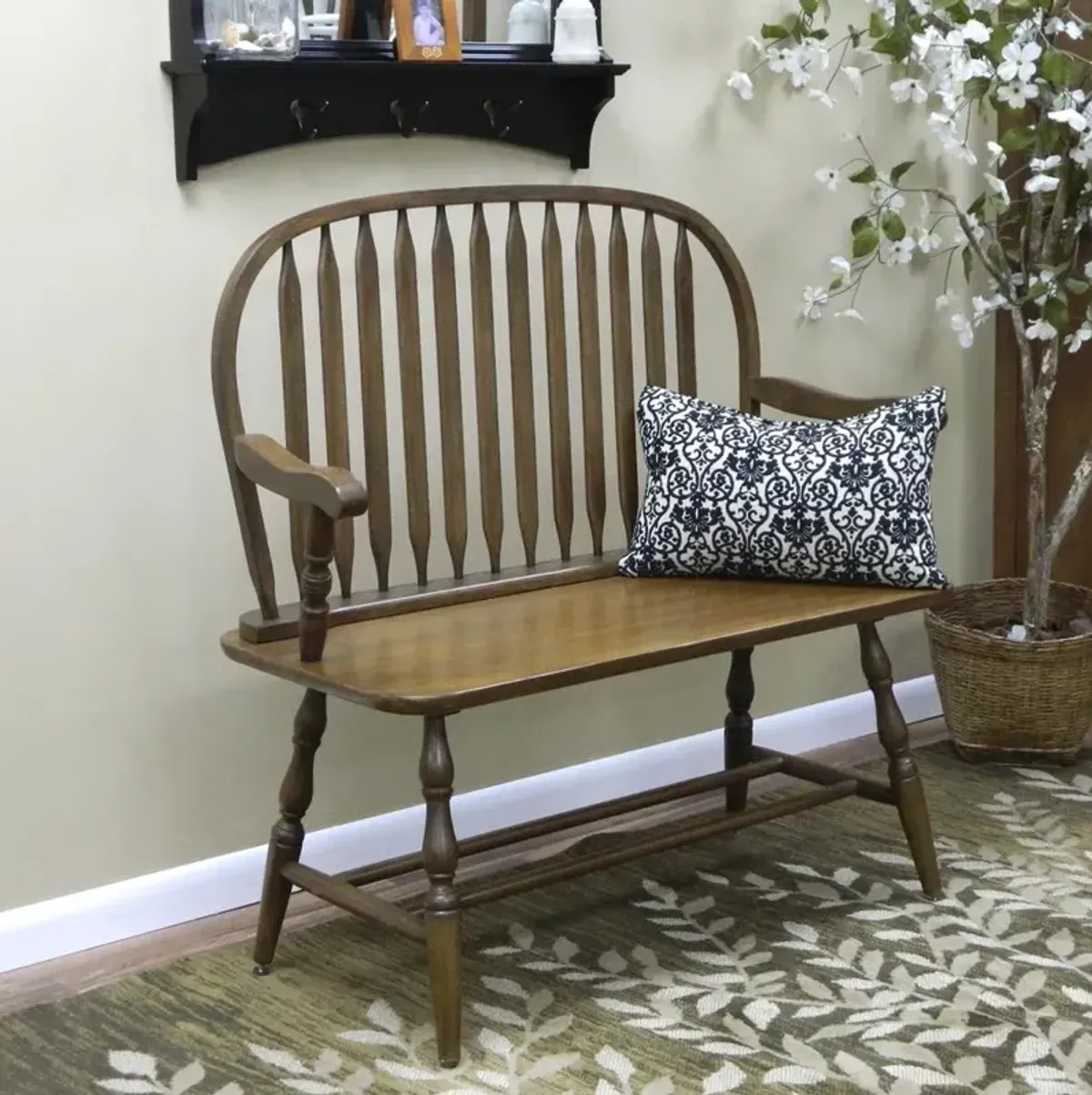 Carolina Living Windsor Bench - American Oak