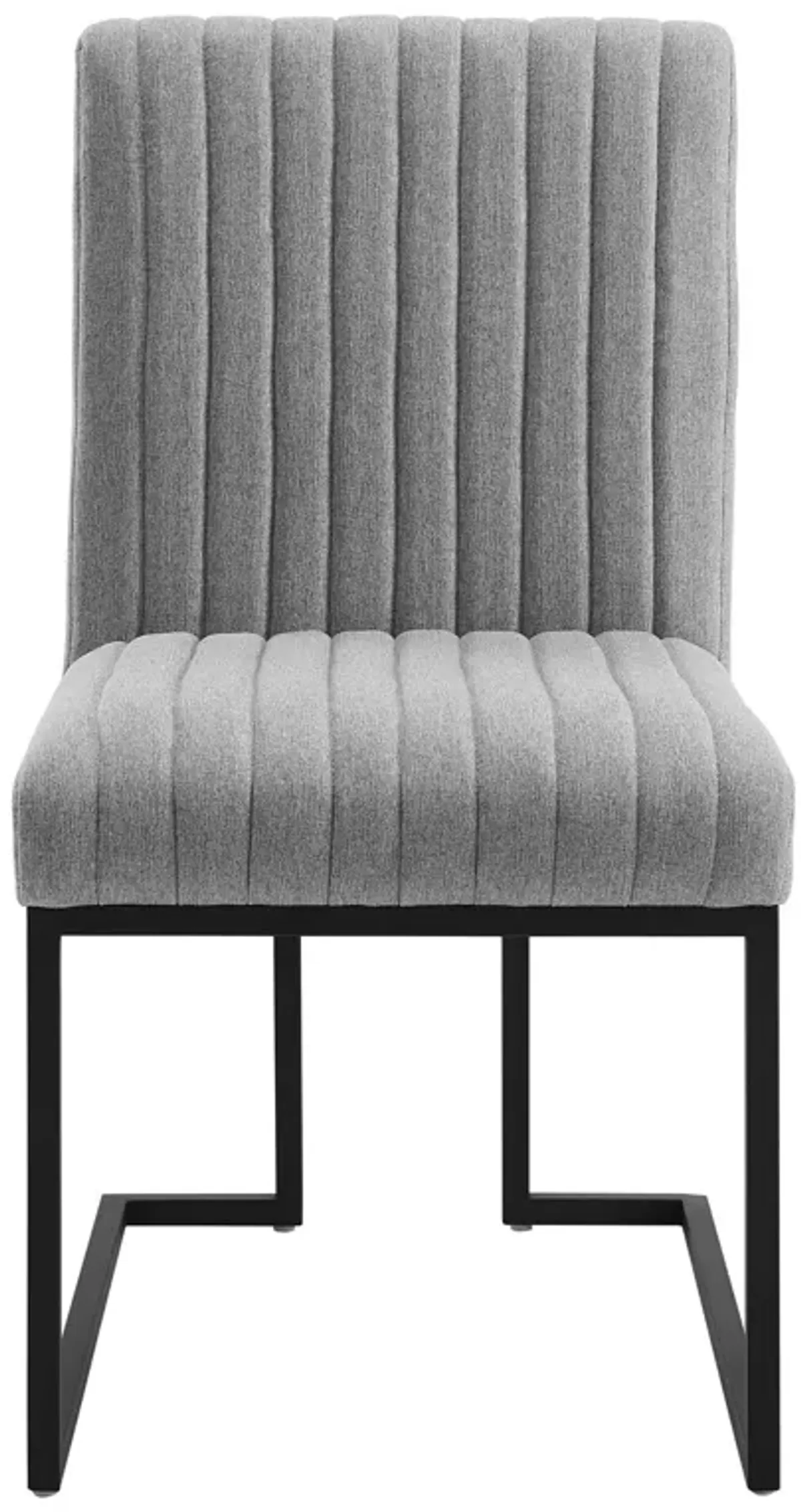 Indulge Channel Tufted Fabric Dining Chair