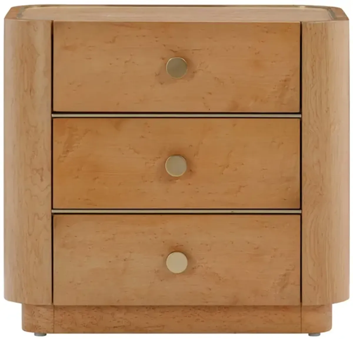 Abigail Natural Birdseye Maple Nightstand