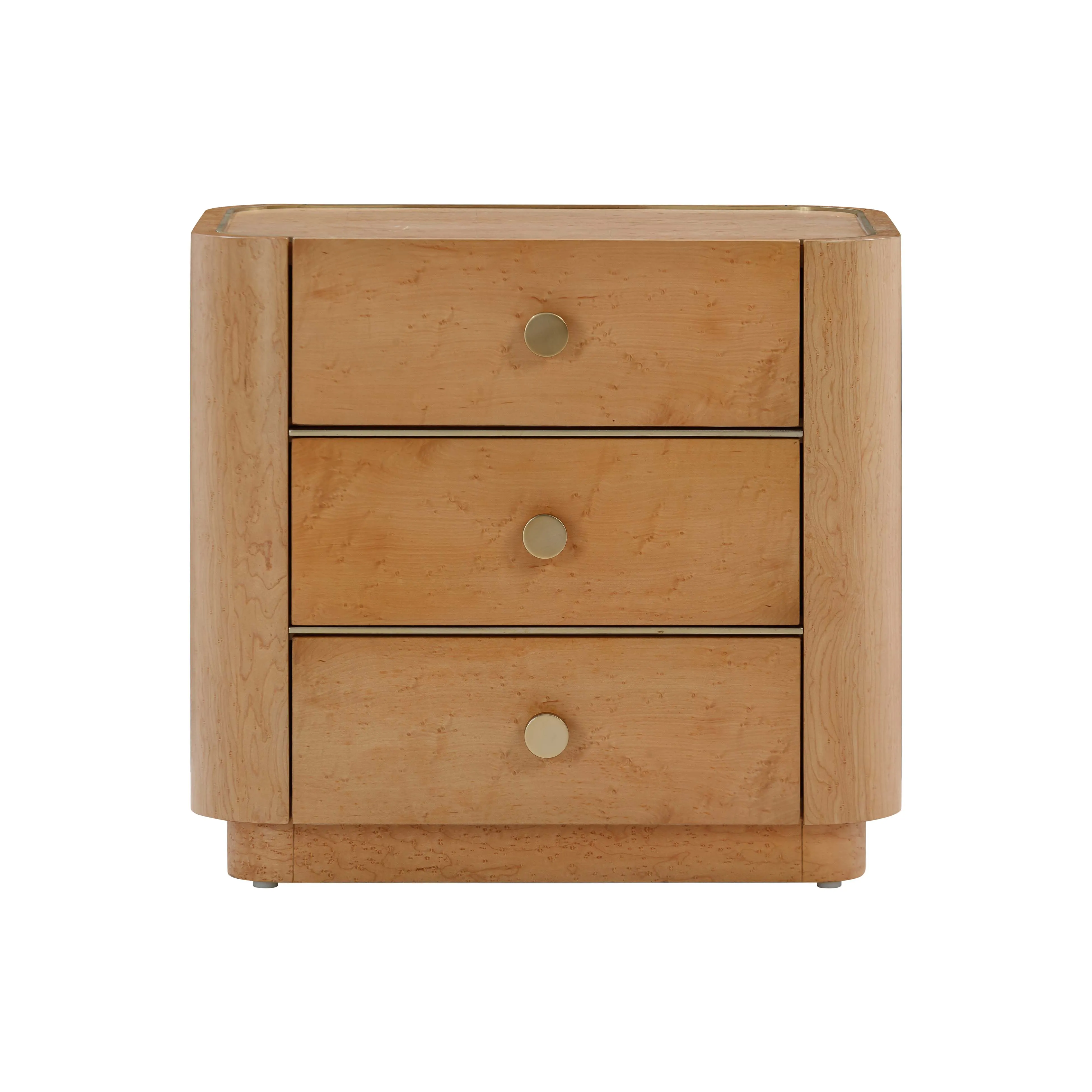 Abigail Natural Birdseye Maple Nightstand