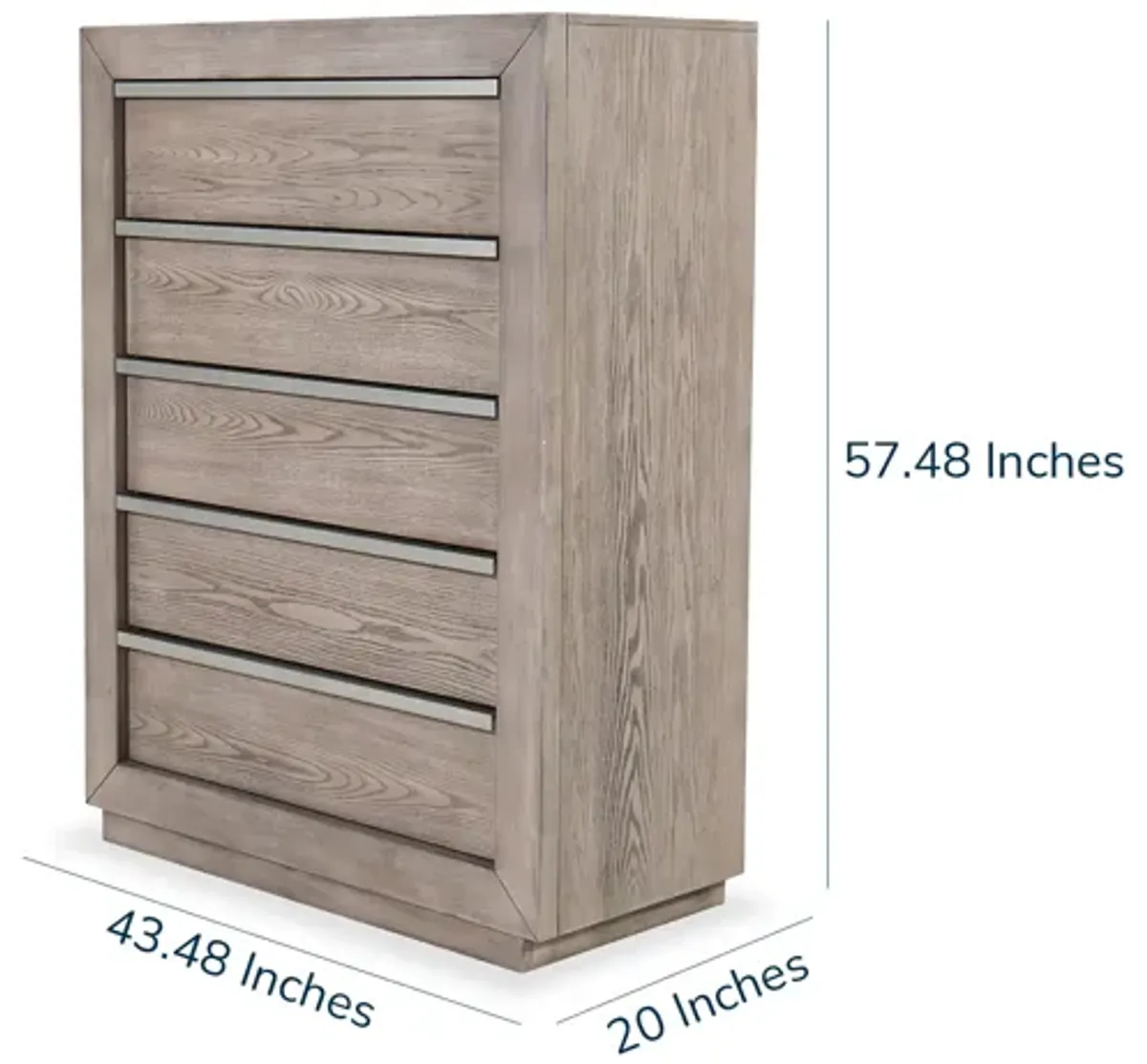 Anibecca Five-Drawer Chest